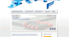 Desktop Screenshot of fieger-elektronik.de