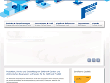 Tablet Screenshot of fieger-elektronik.de